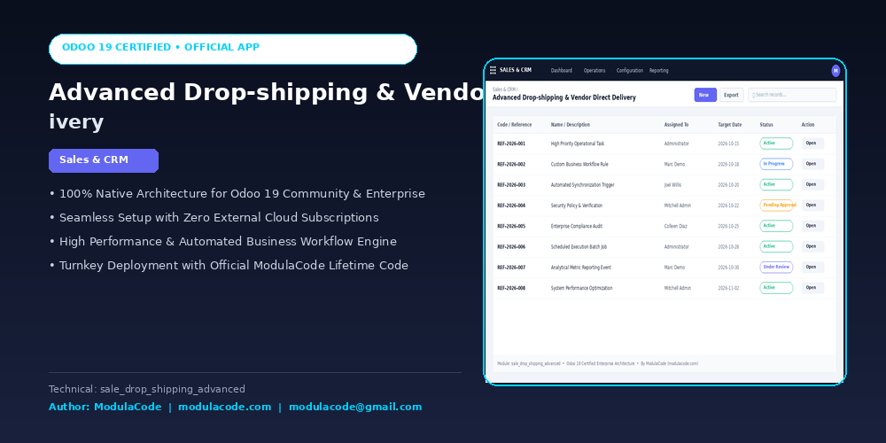 Advanced Drop-shipping & Vendor Direct Delivery