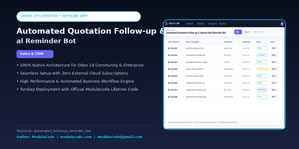 Automated Quotation Follow-up & Expired Deal Reminder Bot