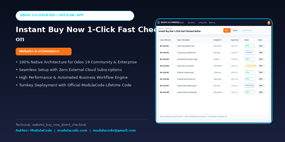 Instant Buy Now 1-Click Fast Checkout Button