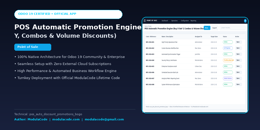 POS Automatic Promotion Engine (Buy X Get Y, Combos & Volume Discounts)